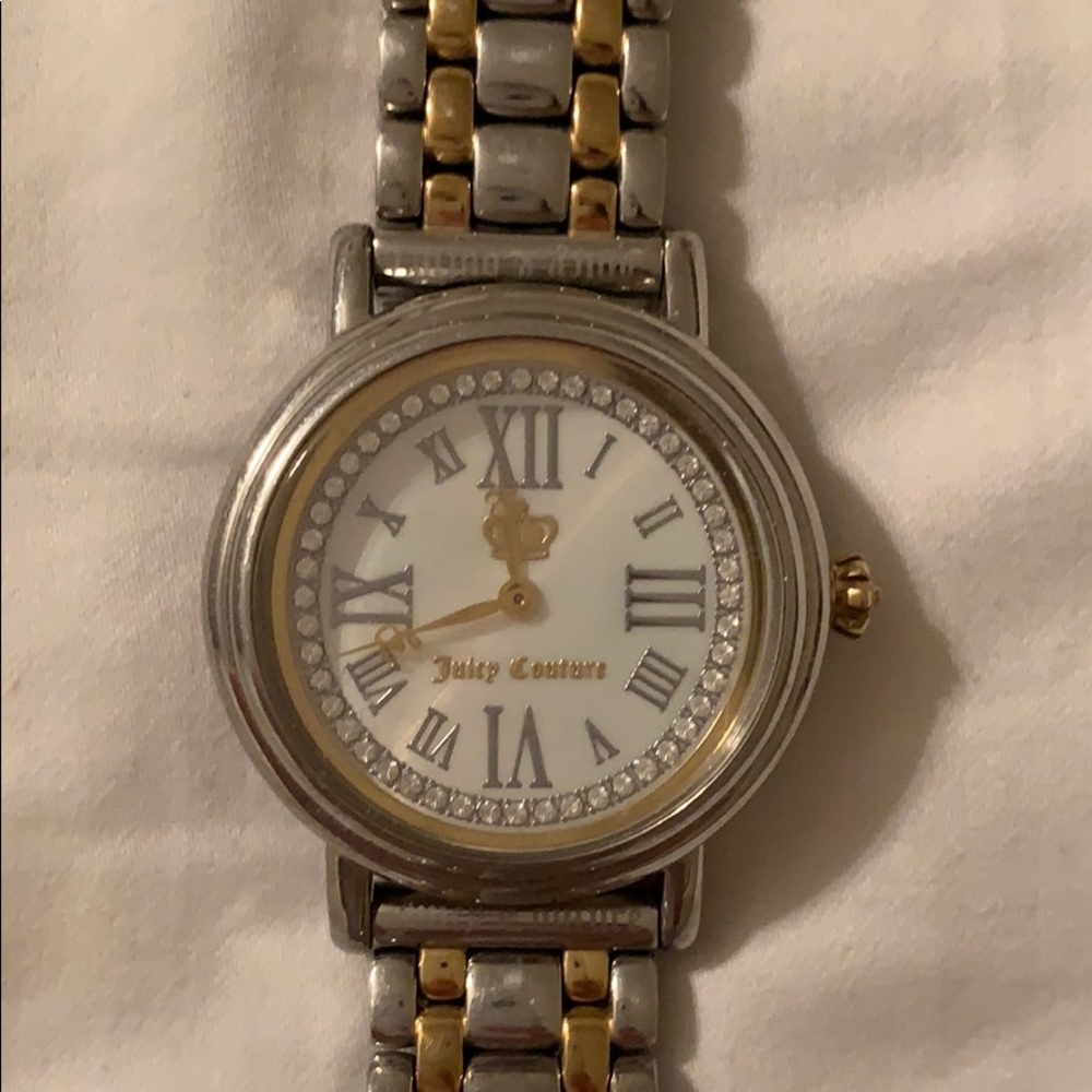 Juicy Couture Gold and Silver Watch